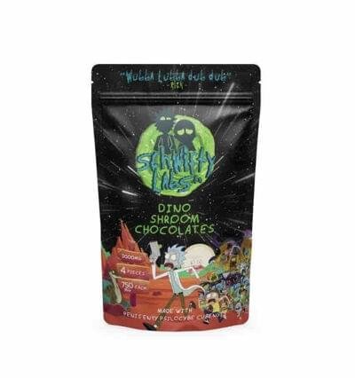 Schwifty Labs Penis Envy Dino Shroom Chocolates – 3000MG