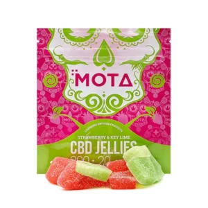 Strawberry & Key Lime (MOTA) – CBD Jellies