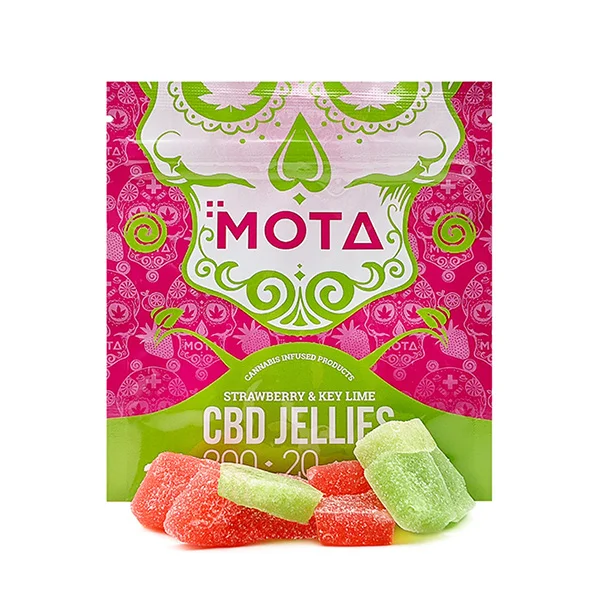 Strawberry & Key Lime (MOTA) – CBD Jellies