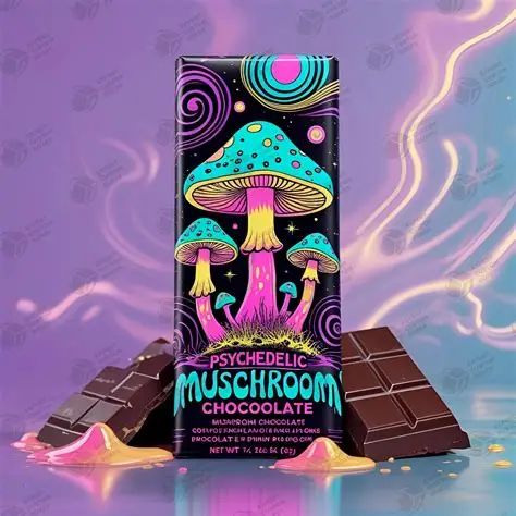 MUSHROOM CHOCOLATE BARS